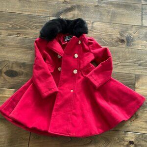 Rothschild Jacket with removable faux fur | Size 6